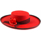  Chapeau danseuse espagnole rouge femme, fig. 2 
