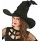  Chapeau sorcière velours noir adulte, fig. 2 