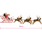  Décoration gâteau Traîneau du Père Noël 22 cm, fig. 2 