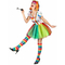  Déguisement clown peinture multicolore femme, fig. 2 