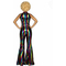  Déguisement combinaison disco rainbow femme, fig. 2 