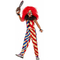  Déguisement creepy clown bicolore fille, fig. 2 