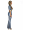 Déguisement disco argent brillant femme, fig. 2 