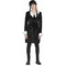  Costume da scolaretta gotica in velluto nero per donna, fig. 2 