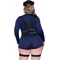  Déguisement policière sexy deluxe grande taille femme, fig. 2 