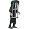  Zombie im Käfig-Kostüm für Erwachsene Halloween-Kostüm schwarz-grau, fig. 2 