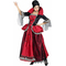  Vampir-Gräfin Barock-Kostüm für Damen Halloween schwarz-rot, fig. 2 