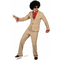  Déguisement Disco beige à froufrous Homme, fig. 2 