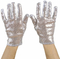  Gants courts argent à paillettes adulte, fig. 2 