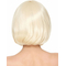  Blonde Kurzhaar Perücke im Bob-Stil mit Pony, fig. 2 
