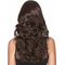  Perruque luxe chatain ondulée avec frange femme - 221g, fig. 2 