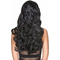  Schwarze Luxusperücke mit Locken für Damen - 251g, fig. 2 