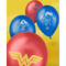  10 Ballons latex Wonder Woman 25 x 32cm, fig. 2 