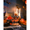  Kürbis-Pappbecher Halloween-Tischdekoration 10 Stück schwarz-orange 210ml, fig. 2 
