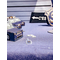  100 Confetti blu e oro da 2 a 4,5 cm, fig. 2 