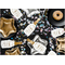  20 Serviettes en papier bouteille Happy New Year 14,5 x 12 cm, fig. 2 
