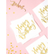  20 weiße und goldene Happy Birthday-Papierservietten, 33 x 33 cm, fig. 2 