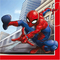  Spiderman™-Servietten Marvel™-Tischzubehör 20 Stück bunt 33 x 33 cm, fig. 2 