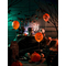  4 Ballons LED citrouille Halloween 27,5 cm, fig. 2 