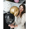  6 Ballons Happy New Year noir et or 30 cm, fig. 2 