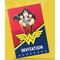  8 Cartes d'invitation avec enveloppes Wonder Woman 10x16cm, fig. 2 