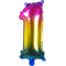  Ballon aluminium multicolore 35 cm, fig. 2 