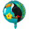  Ballon aluminium toucan bleu et fuschia 45 cm, fig. 2 