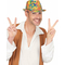  Chapeau borsalino hippie à fleurs adulte, fig. 3 