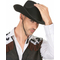  Chapeau cowboy noir adulte avec cordelette, fig. 3 