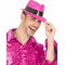  Chapeau gangster rose fluo adulte, fig. 3 