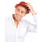  Chapeau melon plastique pailleté rouge adulte, fig. 3 