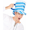  Chapeau pinte de bière en bleu et blanc adulte, fig. 3 