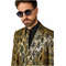  Opposuits™ Herrenanzug Schlangenmuster Schwarz-Gold, fig. 3 