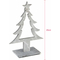  Décoration sapin de noël en bois gris 25 x 11 x 8 cm, fig. 2 