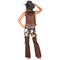  Sexy Cowgirl Kostüm für Damen braun-weiss, fig. 3 