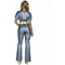  Déguisement disco argent brillant femme, fig. 3 