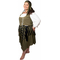  Déguisement pirate flibustière vert grande taille femme, fig. 3 