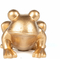  Tischdeko Partydeko Frosch goldfarben 10 cm, fig. 2 