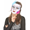  Masque blanc brillant Adulte, fig. 2 