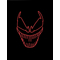  Masque luxe LED clown méchant adulte, fig. 2 