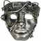  Masque visage chromé Steampunk adulte, fig. 2 