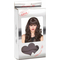  Perruque luxe chatain ondulée avec frange femme - 221g, fig. 3 