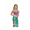  Sac queue de sirène avec zip paillettes arc-en-ciel et argent réversibles adulte, fig. 3 