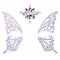 Strass adhésifs papillon visage et corps, fig. 2 