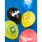  10 Ballons latex Justice League 25 x 32 cm, fig. 3 