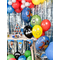  10 Ballons latex Justice League 25 x 32 cm, fig. 4 