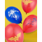 10 Ballons latex Wonder Woman 25 x 32cm, fig. 3 