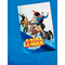  8 Inviti di compleanno con busta Justice League™ 10 x 16 cm, fig. 3 
