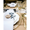  9 Décorations de table feuilles bleu marine 16 cm, fig. 3 