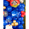  Ballon aluminium étoile bleue 45 cm, fig. 3 